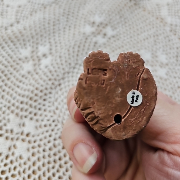 Handcrafted Coyote figurine made in peru - Picture 10 of 16